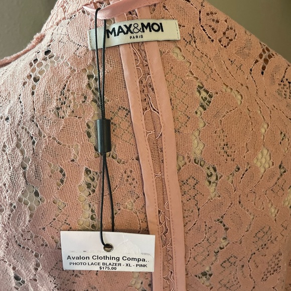 Max & Moi Photo Lace Blazer NWT - Picture 4 of 8